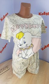 Пижама трикотажная "Слонёнок Дамбо", размер 3XL