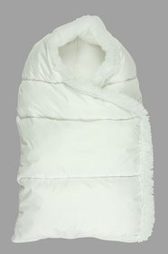 Конверт зимовий на блискавці "Пуховичок" білий 715У-S_білий 40х65 см