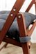 Подушка на стілець LUIS Чорна, 40х40 см