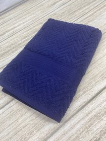 Рушник Zigzag, темно-синій 50х90 см