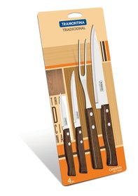 Набор кухонных ножей топориков Tradicional - 4 предмета