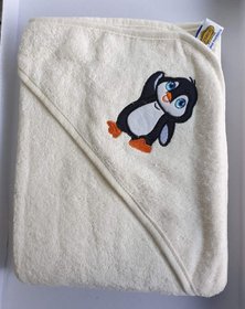 Рушник-куточок "Пінгвін" махра, 100х100 см