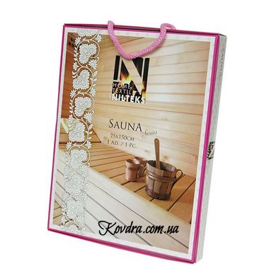 Набор для сауны женский Nilteks Sauna Cotton розовый