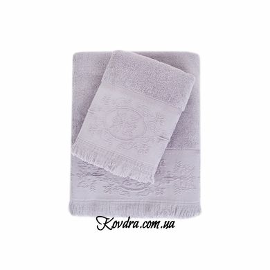 Полотенце "Irya - Jakarli - Nera lila" лиловое, 50х90 см