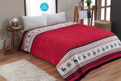 Плед Nublado Red, 180x220см 180х220 cb2007280
