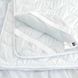 Наматрацник №1712 Eco Light White (EcoSilk) (звичайний на гумці по кутах) 1712/120190 120х190 см