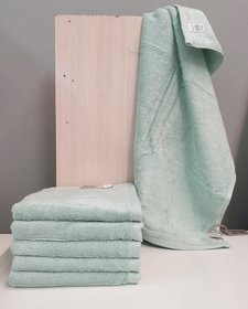 Кухонное махровое полотенце ментол, 30х50 см