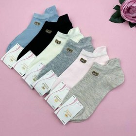 Шкарпетки жіночі "Bear різнокольорові", розмір 37-41