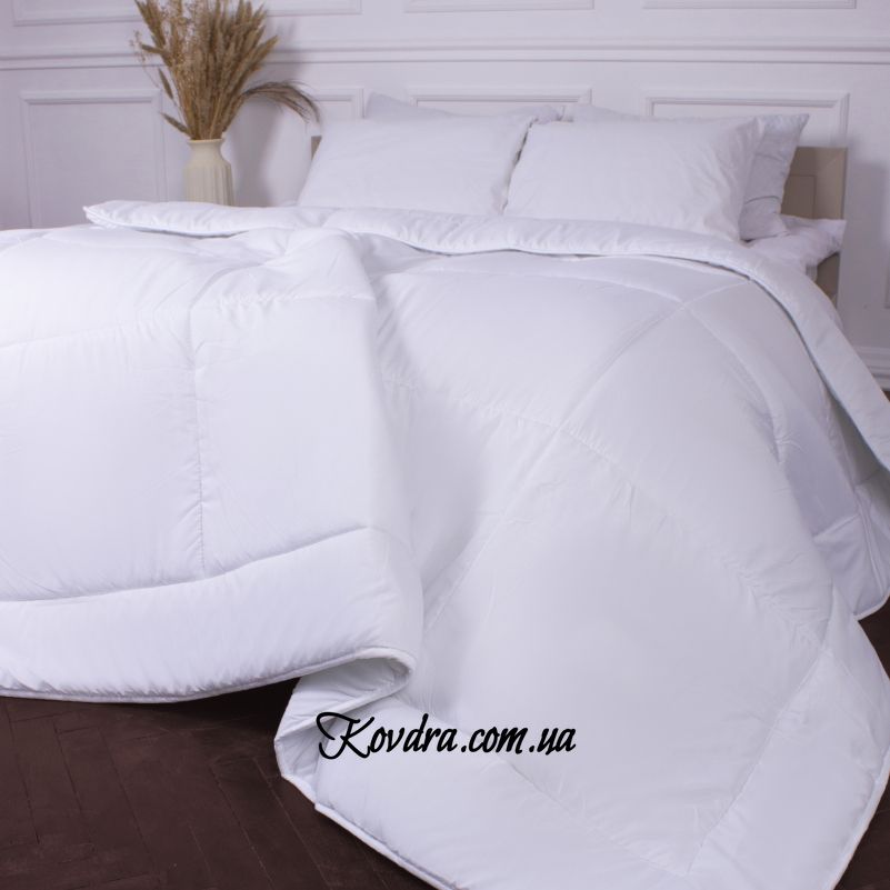 Зимнее одеяло антиалергенное BamBoo Супер Теплое №1642 Eco Light White