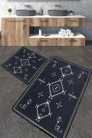 Набір килимків для ванної ANTIGUO FÜME, 60х100 см та 50х60 см