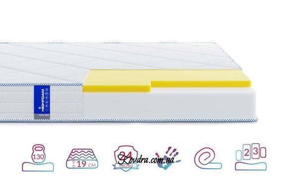 Матрас Highfoam Obeliks Teos скрутка, анатомический двухсторонний 140х200 см