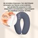 Подушка для вагітних і годування 30х190 см SeiDesign трикотаж гіпоалергенна, наволочка з бавовни на блискавці сіра, id8-36178*004
