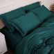 Комплект постільної білизни Imperial Tencel "№07" Emerald, сімейний