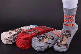 Жіночі махрові шкарпетки HNY в асортименті, 36-40р. 061021-2_of