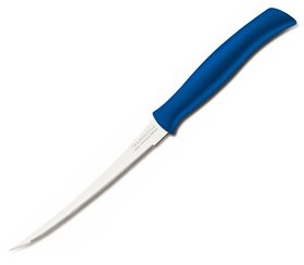 Нож для томатов Athus - синий, 127мм