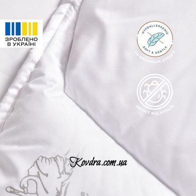 Ковдра дитяча у ліжечко 100х135 см Soft PAPAELLA штучний пух, гіпоалергенна, супер м'яка тепла id8-11863*001