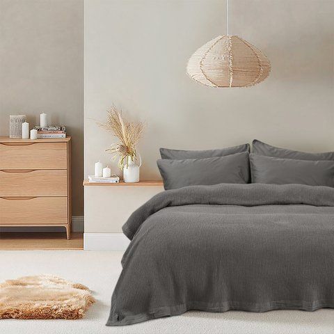 Покрывало "Lotus Home - Rius antrasit" антрацит, 180х240 см