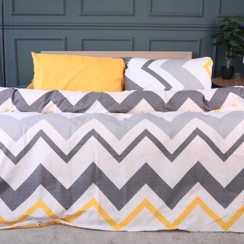 Підковдра Бязь 17-0829 Zigzag ornament, 143х210 см