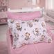 Комплект постельного белья Ranforce&nbsp;Elite 17-0922 Tiny Giraffes gray, манеж