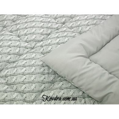 Зимова ковдра "Grey Braid",140х205 см