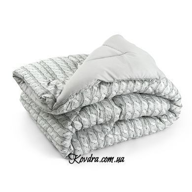 Зимова ковдра "Grey Braid",140х205 см