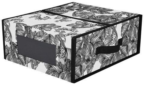 Органайзер IDEA HOME BS-S01 Anthracite Flowers, 15x38,1x32,5 см