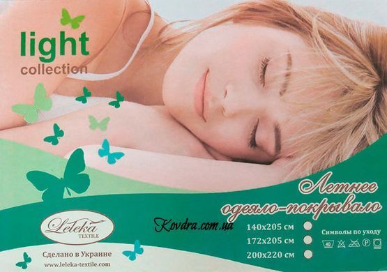 Ковдра-покривало поліестер Leleka-Textile 907, 200x220 см