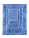 Жакардовий рушник з бахромою "Isabel Soft" світло-блакитний, 30х50см
