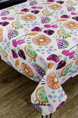 Доріжка Violet cherries, 40х136 см