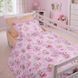 Комплект постельного белья Ranforce Elite 17-0923 Tiny Giraffes pink, манеж