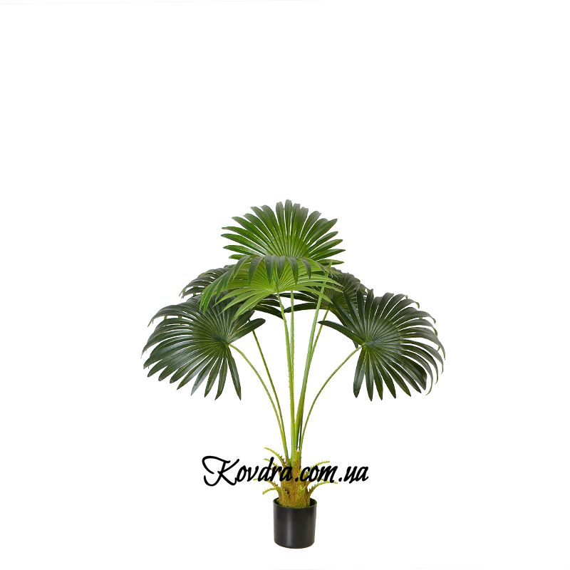 Штучна рослина Engard Fan Palm, 95 см