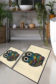 Набір килимків для ванної кімнати Flyer, 60х100 см+50х60 см