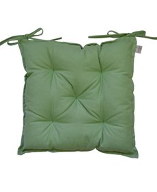 Подушка на стульчик зелёная, 40х40см
