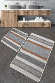 Набір килимків для ванної кімнати BENVER, 60х100 см та 50х60 см