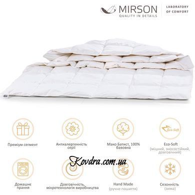 Зимова ковдра антиалергенна сатин+мікросатин Luxury Exclusive Eco-Soft 888/110140 110х140 см