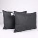 Набір подушок №0111 Сolor Fun Line 17-0611 Stripe Black Thinsulate (середні), 50х70 см