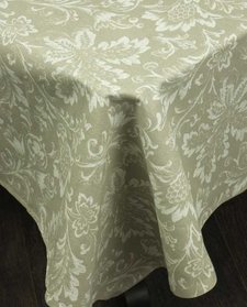 Скатерть дизайн Завиток белый, 150х200 см