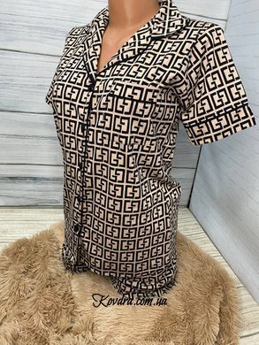 Пижама трикотажная "Греческий узор", размер XL