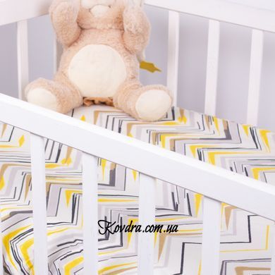 Простирадло на резинці (бязь) Kids Time 18-0003 Pinokio, 90х200+25 см