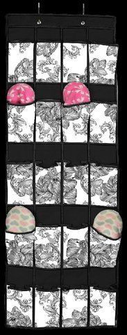 Органайзер IDEA HOME NP-132 подвесной Anthracite Flowers, 44x135 см