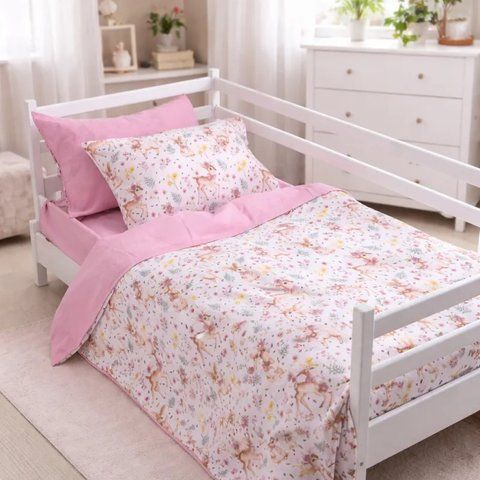 Комплект постельного белья Ranforce&nbsp;Elite 17-0925 Tiny Deer, манеж