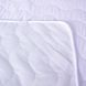 Наматрасник №1715&nbsp;Eco&nbsp;Light&nbsp;White&nbsp;(Wool) (обычный на резинке по углам)
