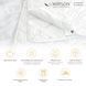 Наматрасник №1715&nbsp;Eco&nbsp;Light&nbsp;White&nbsp;(Wool) (обычный на резинке по углам)