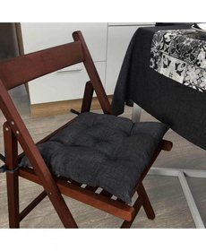 Подушка для стула Black Milan, 40х40 см