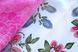 Набір для кухні FLOWERS Фартух + Рушник махровий 30х50 см, рожевий
