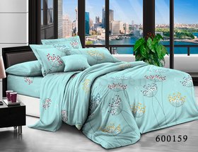 Комплект постельного белья "Нежные цветочки", без ткани компаньона, двойной двуспальный