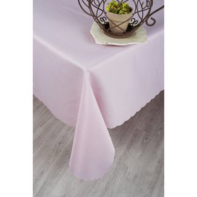 Скатерть "Bianca Luna - Coline" розовая, 160х160 см