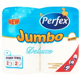 Бумажные полотенца PERFEX DELUXE JUMBO, 2 шт 2 слоя (7374)