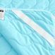 Наматрацник №1716 Eco Light Blue (Wool) (звичайний на резинці по кутах) 1716/70130