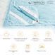 Наматрацник №1716 Eco Light Blue (Wool) (звичайний на резинці по кутах) 1716/70130